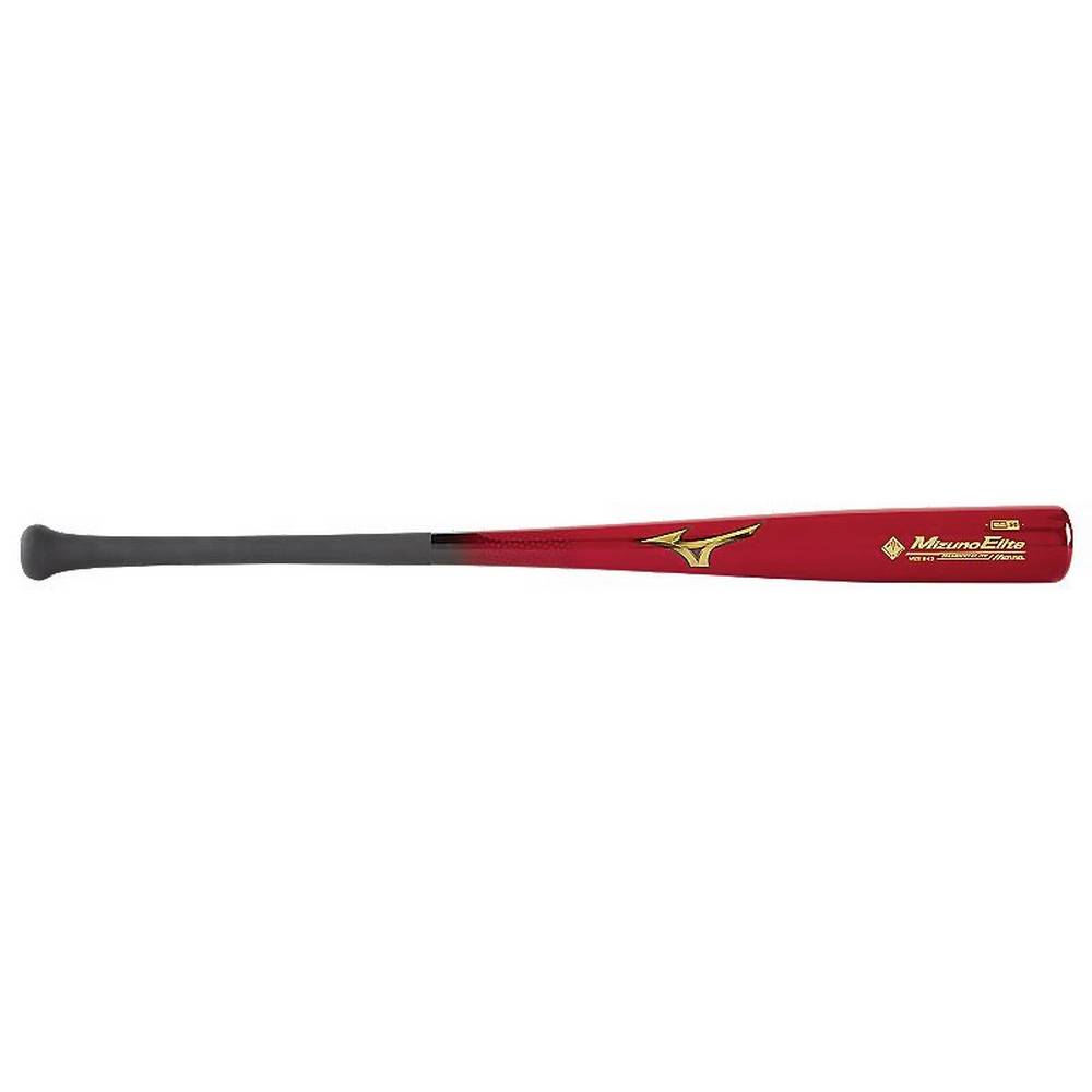 Mizuno Men's MZE 243 Bamboo Elite Wood Baseball Baseball Bat Dark Pink/Black (340463-PWN)